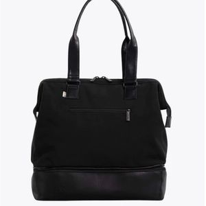 Béis Mini Black Convertible Weekender Bag